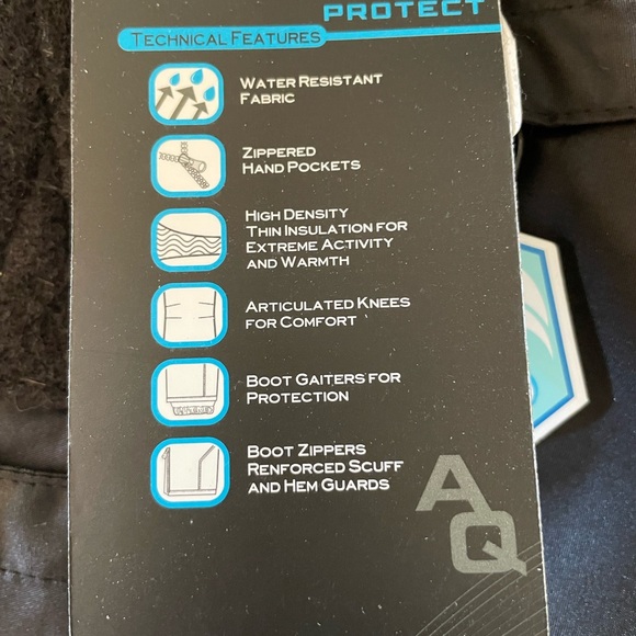 NWT Arctic Quest Men's Arctic Quest Black Winter Ski Pants 30” Inseam XXL - Picture 12 of 15